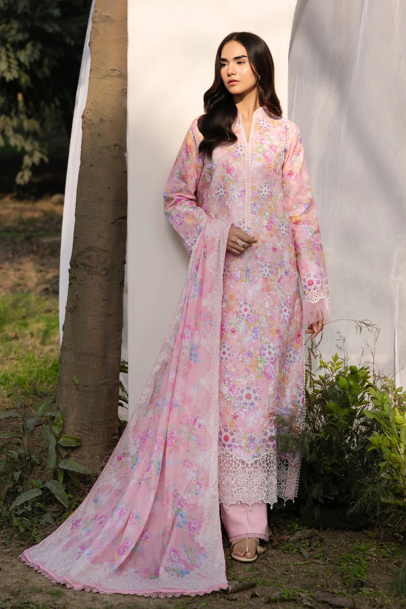 Summer Printkari Exclusive Lawn Unstitched 3Pc Suit